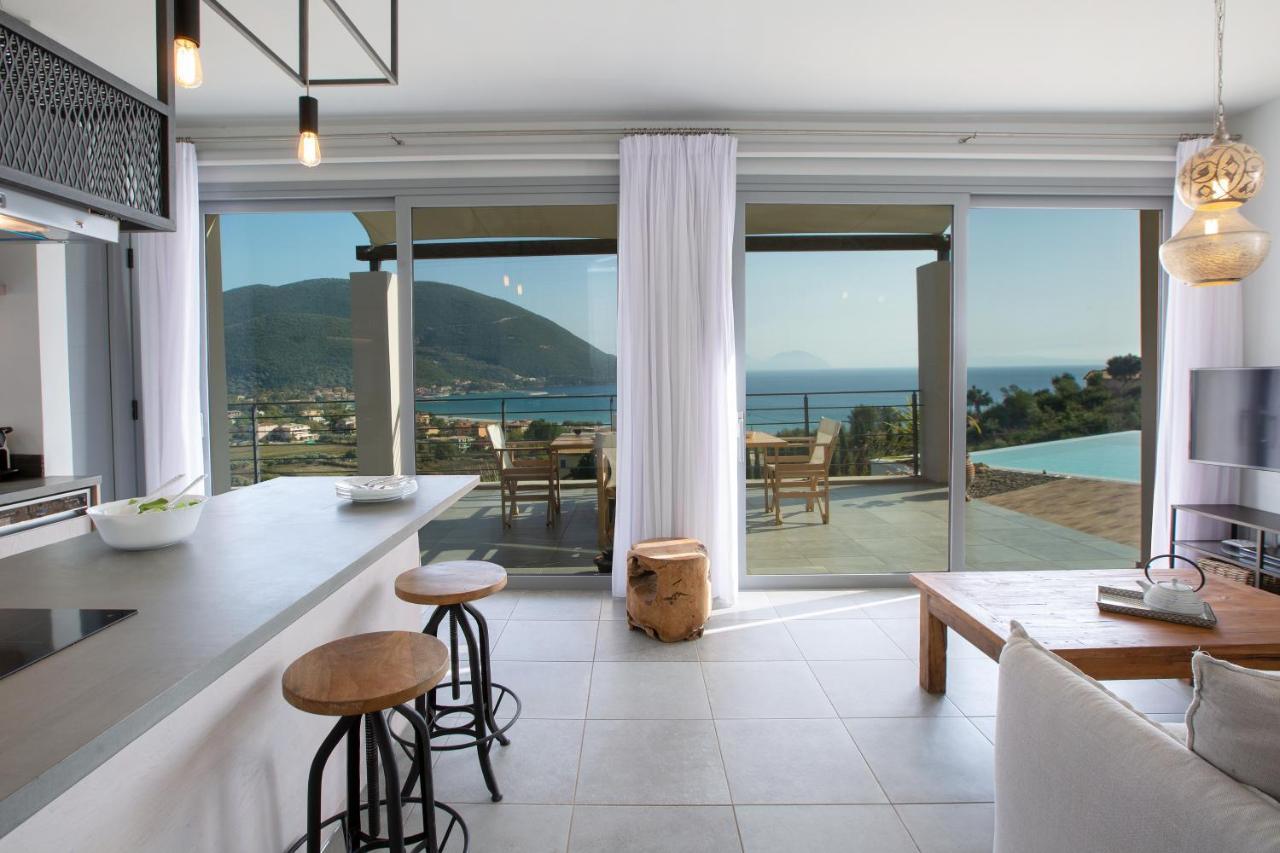 Anemos Luxury Villas Vaszilikí Kültér fotó